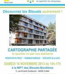 Présentation de la cartographie partagée du Quartier des Bleuets à Créteil